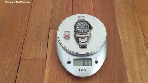 how much does a rolex weight